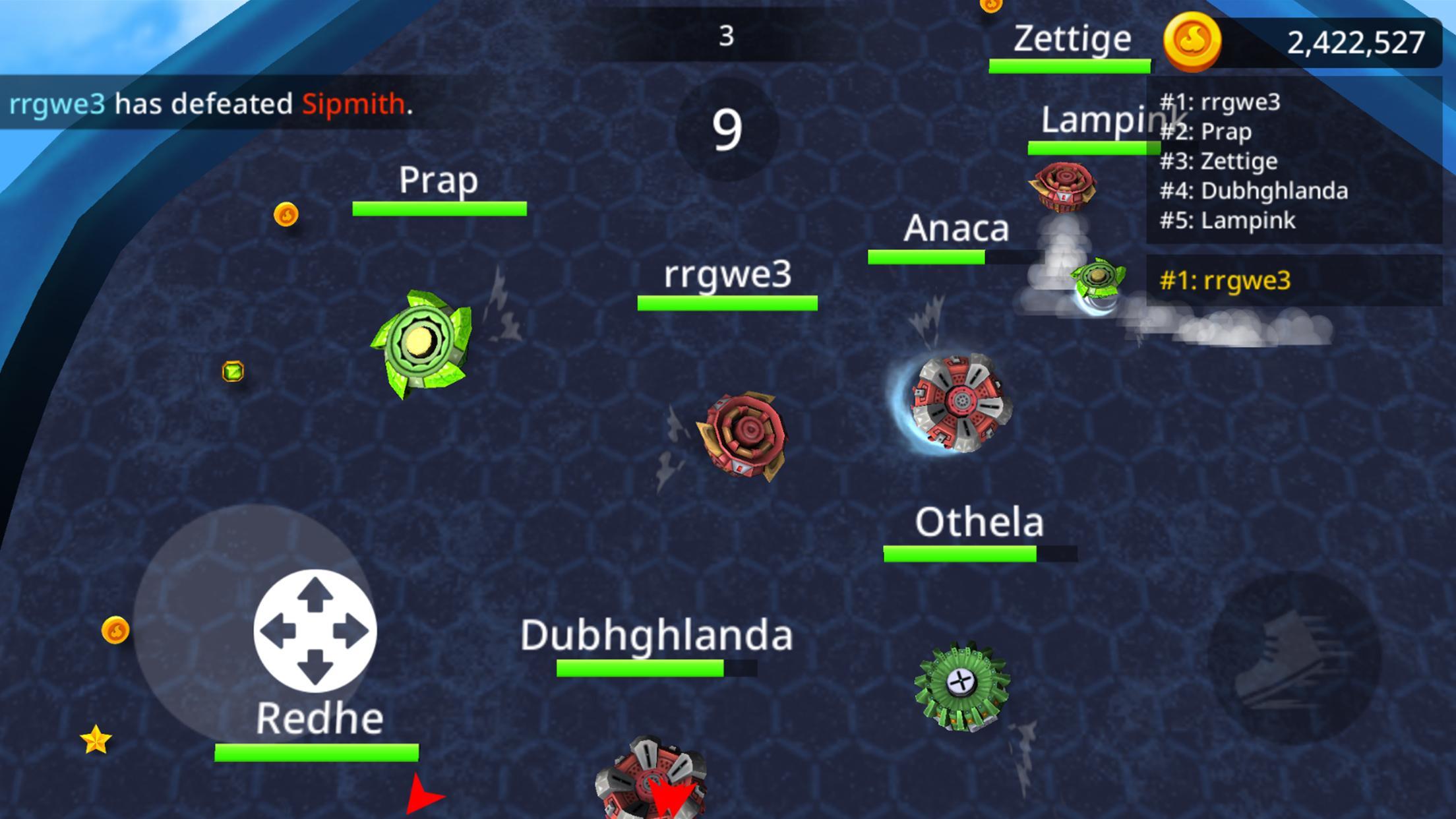 Spin Blade Battle .io - Burst God Stars Multiplay Game Screenshot