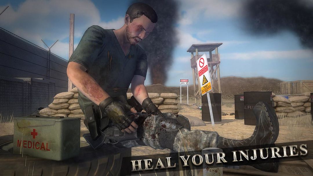 Screenshot of Army War Survival Simulator
