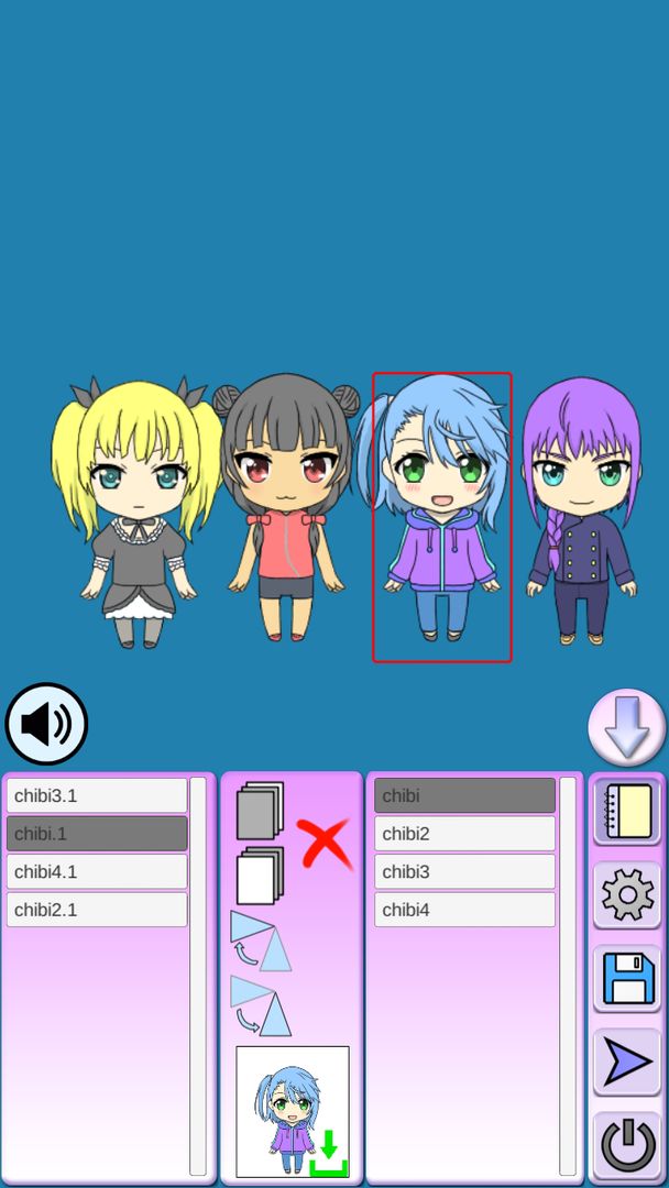 D-Style Character Maker - Chibi Dress up ภาพหน้าจอเกม