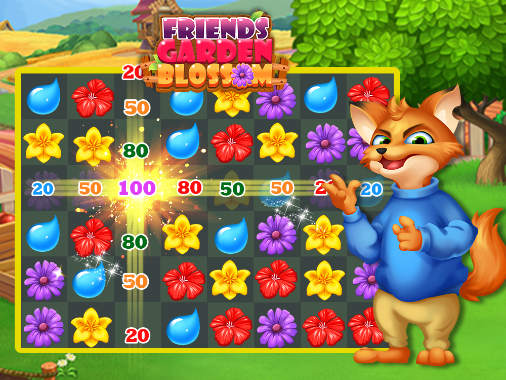 Garden Friends screenshot game