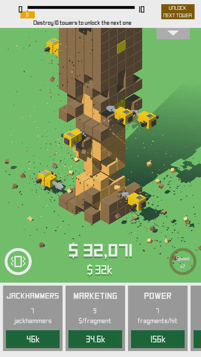Jackhammer Tower Game Screenshot