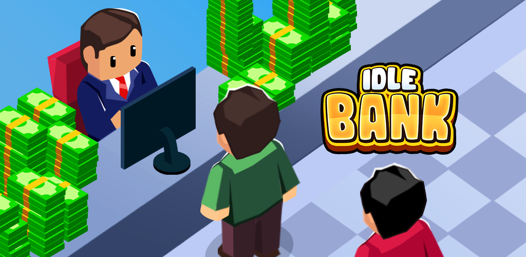 Banner of Idle Bank - Money Games 