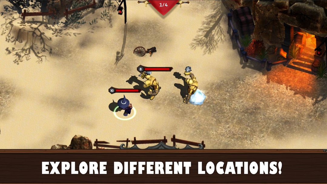 Dwarven Village: Dwarf Fortress RPG ภาพหน้าจอเกม