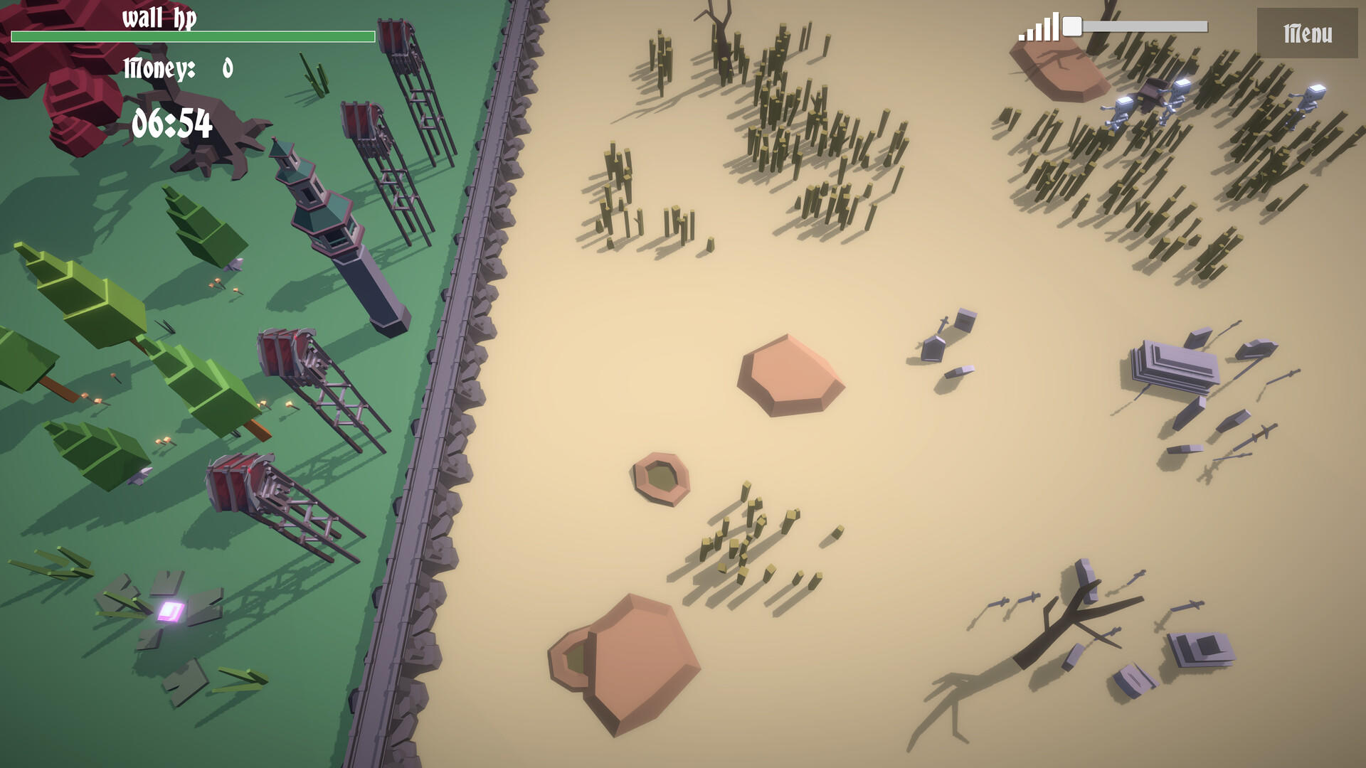 Cemetery Defence screenshot game
