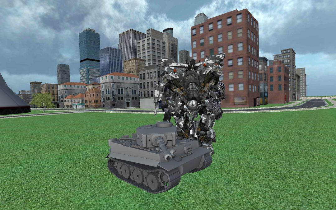 Screenshot of Tank Robot Battle