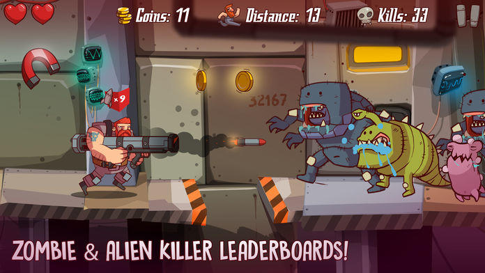 Space Beard Shooter Game Screenshot