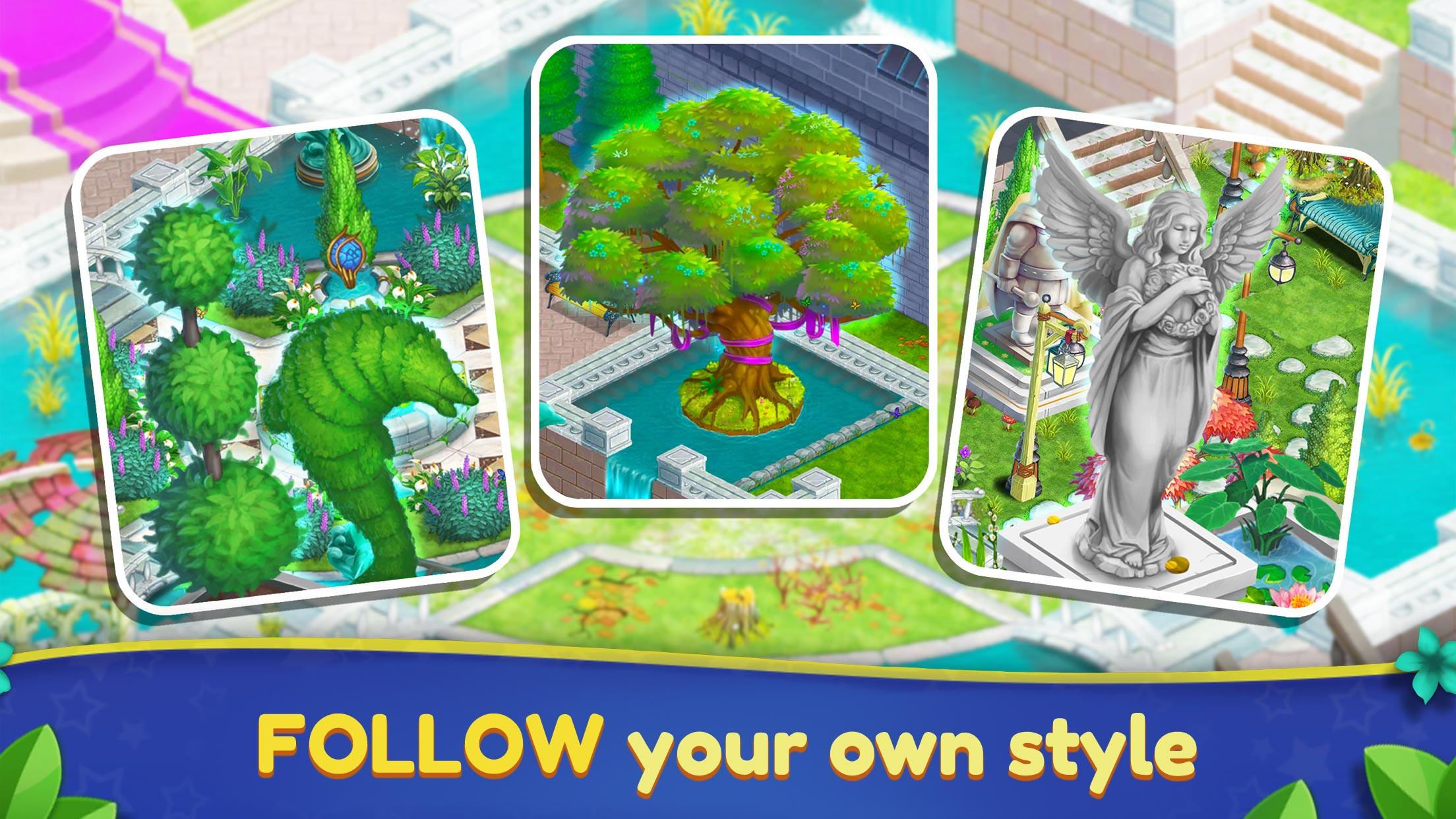 Royal Garden Tales - Match 3 Game Screenshot