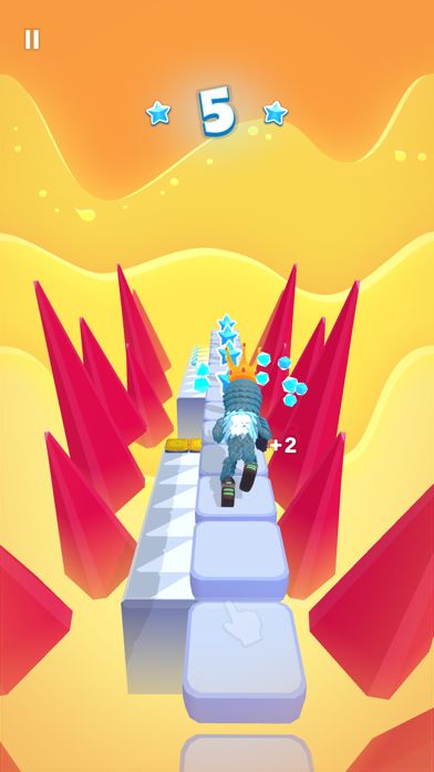 Screenshot of Pixel Rush - Perfect Run
