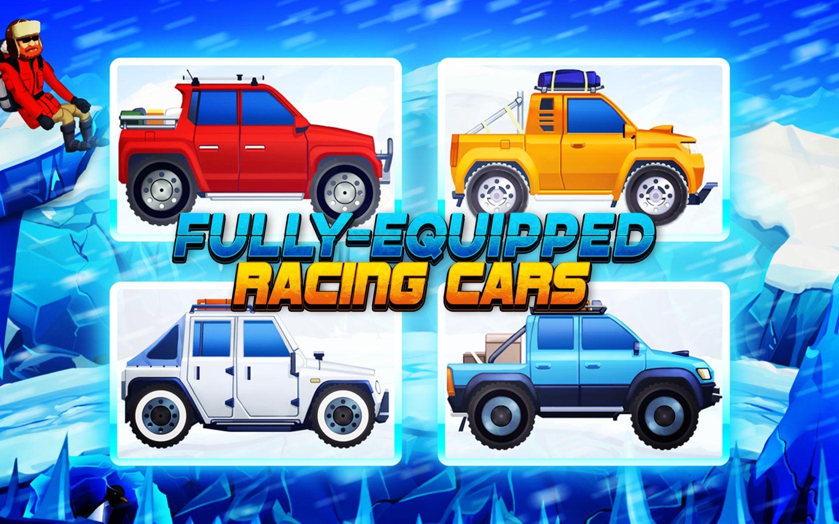 Screenshot 1 of Arctic roads: car racing game 3.58