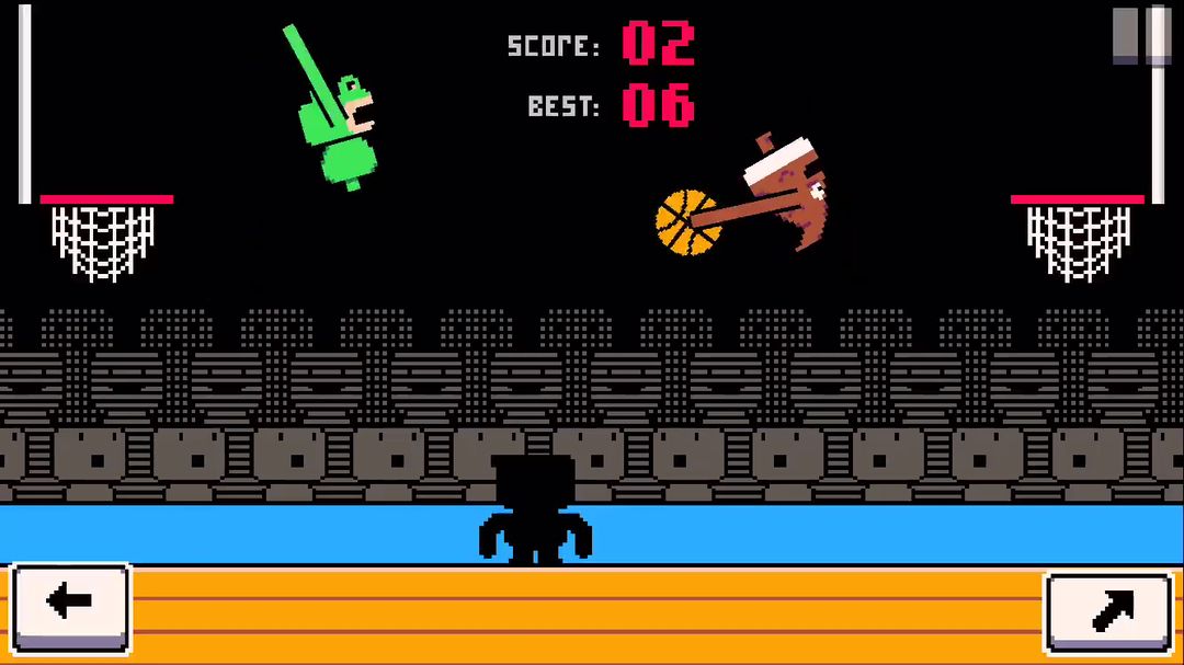Dunkers - Basketball Madness ภาพหน้าจอเกม