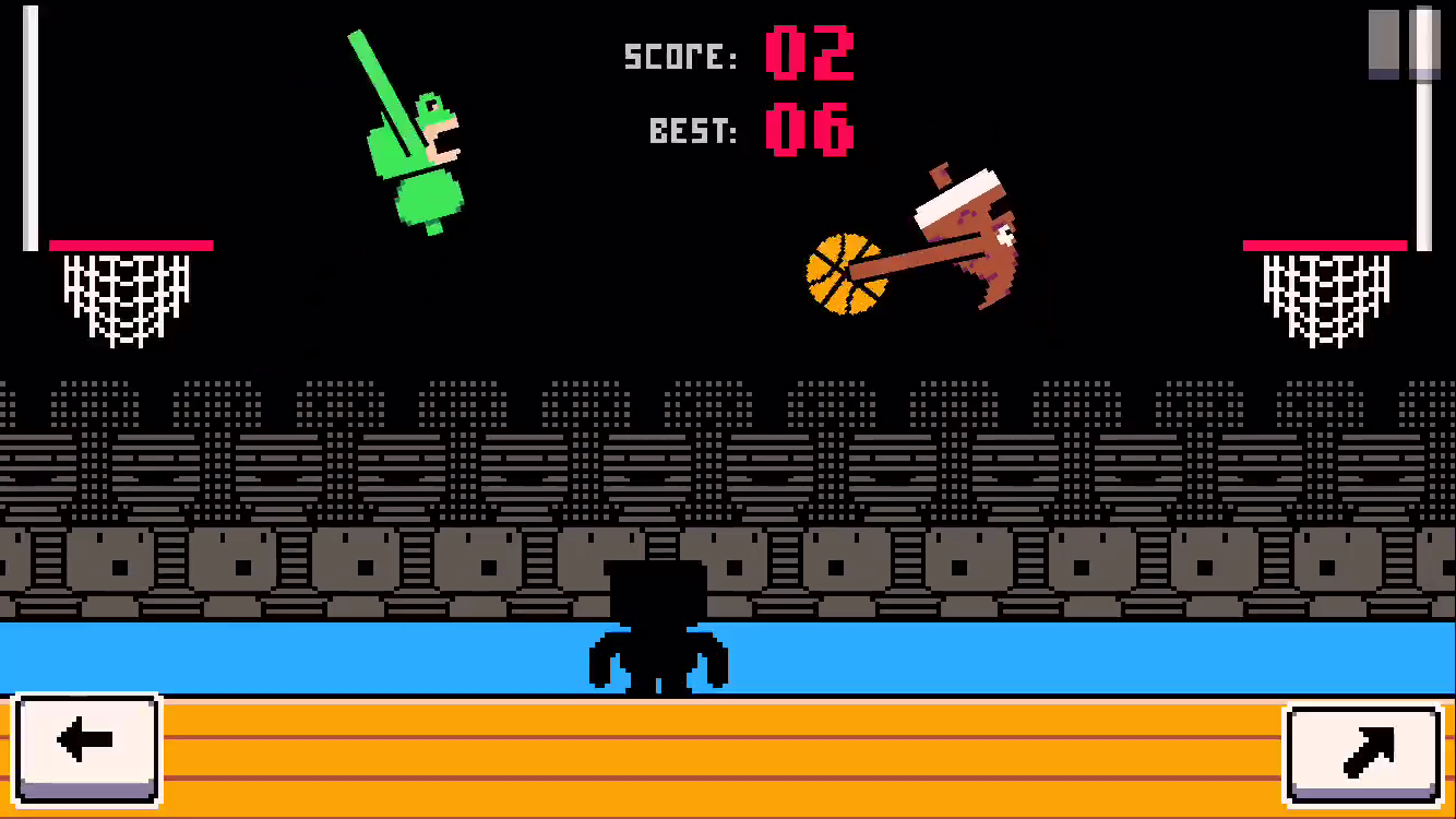 Dunkers - Basketball Madness Game Screenshot
