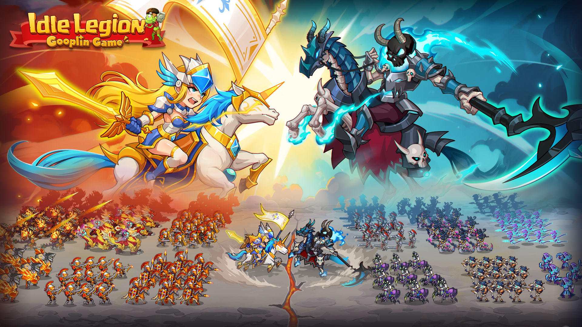 Banner of Idle Legion: 100v100 Tactics 