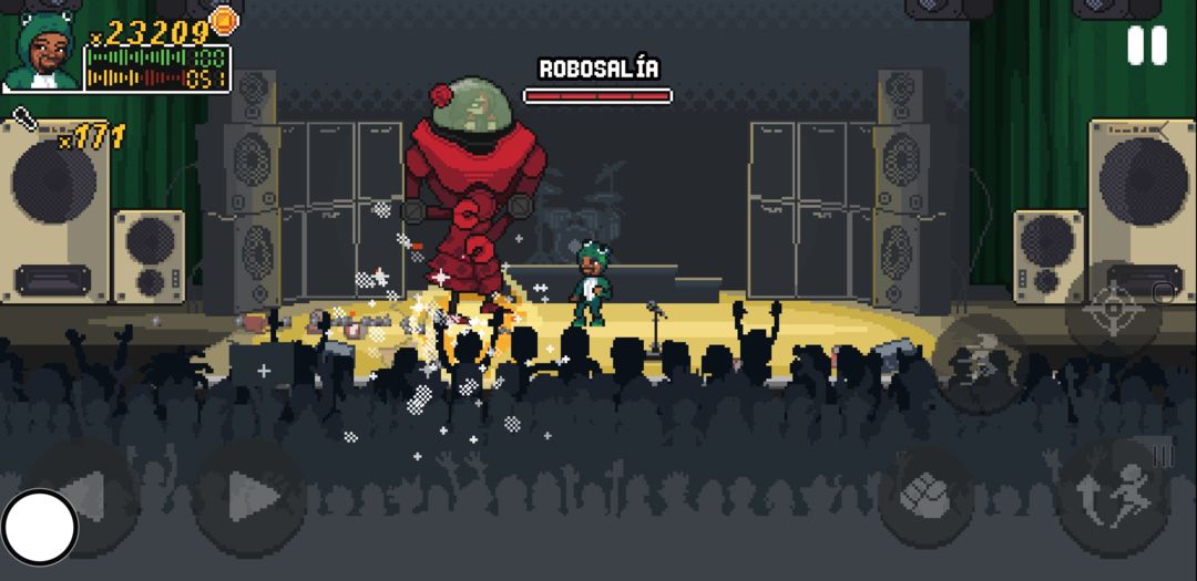 Screenshot of Rap Attack!