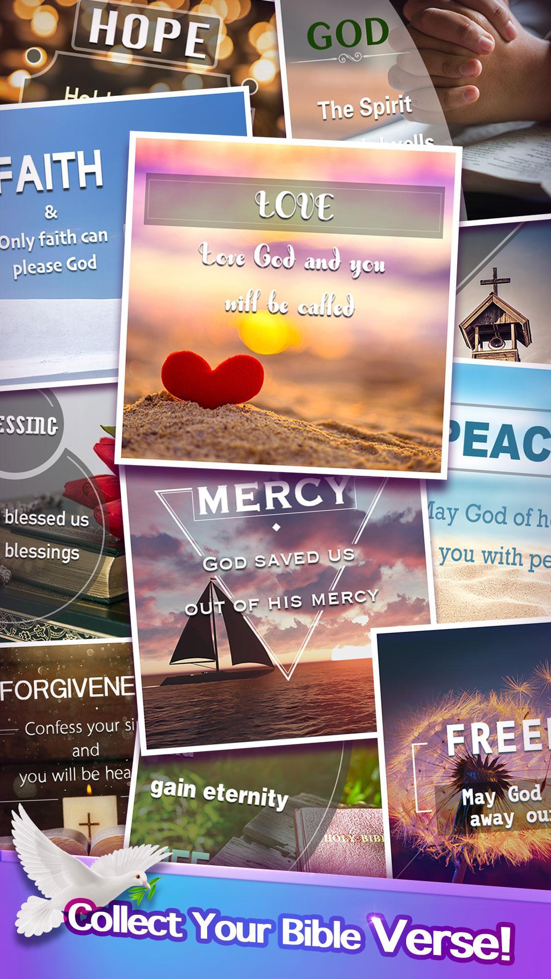 Скриншот игры Bible Word Cross - Daily Verse