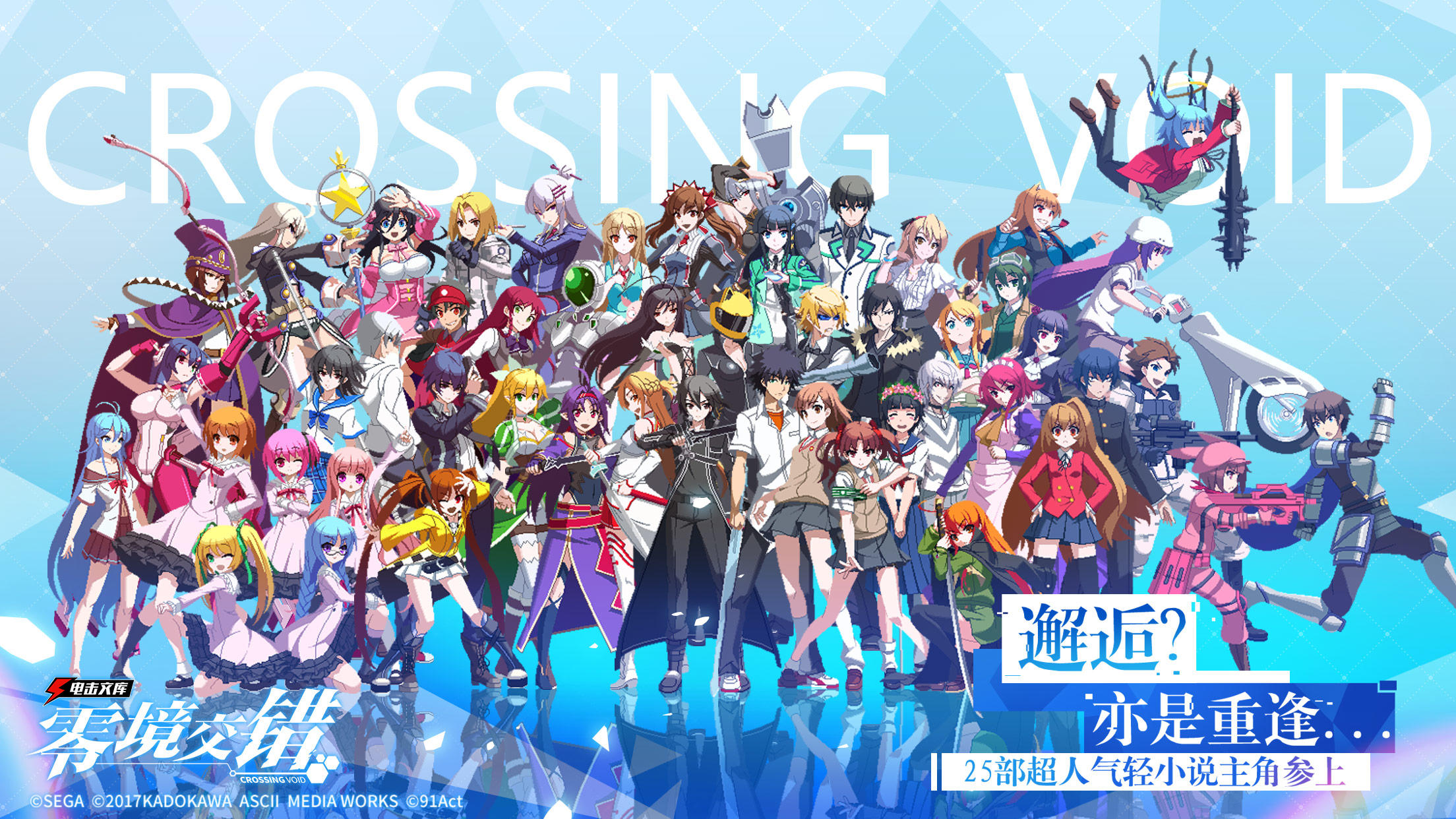 Dengeki Bunko: Crossing Void Game Screenshot