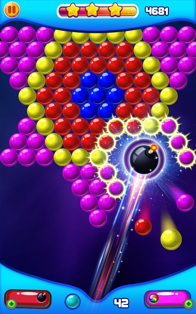 Bubble Shooter 2 screenshot game