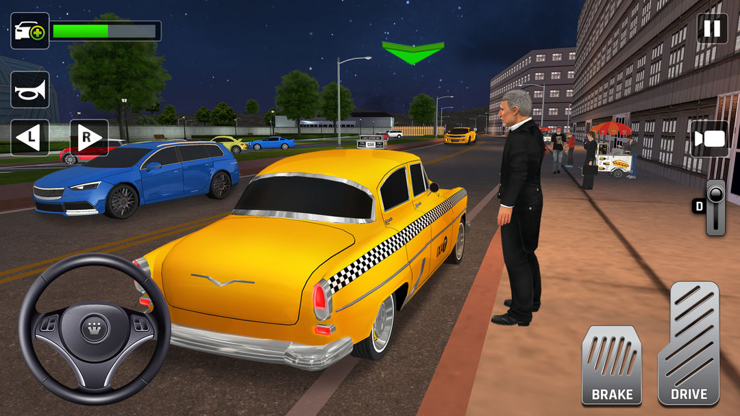 城市的士駕駛: 超好玩3D汽車駕駛遊戲遊戲截圖
