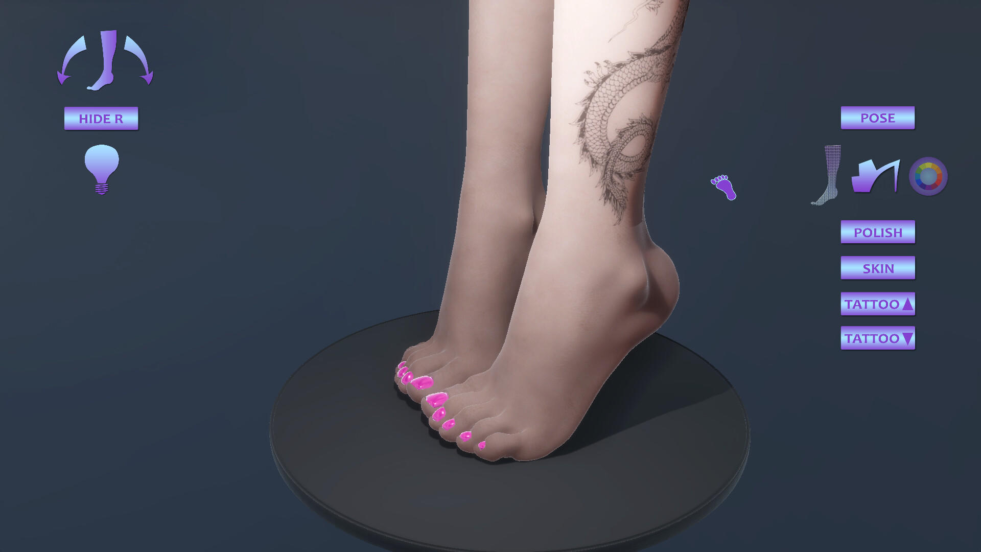 Скриншот игры Foot Fashion Simulator