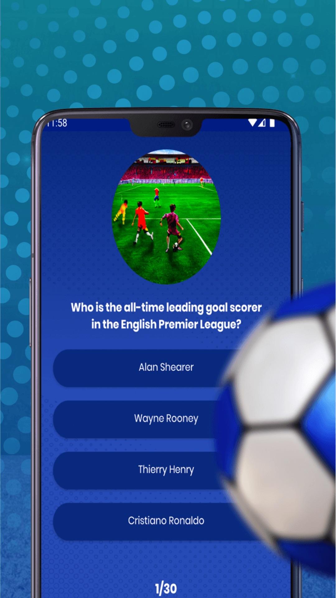 Quiz Futebol android iOS apk download for free-TapTap