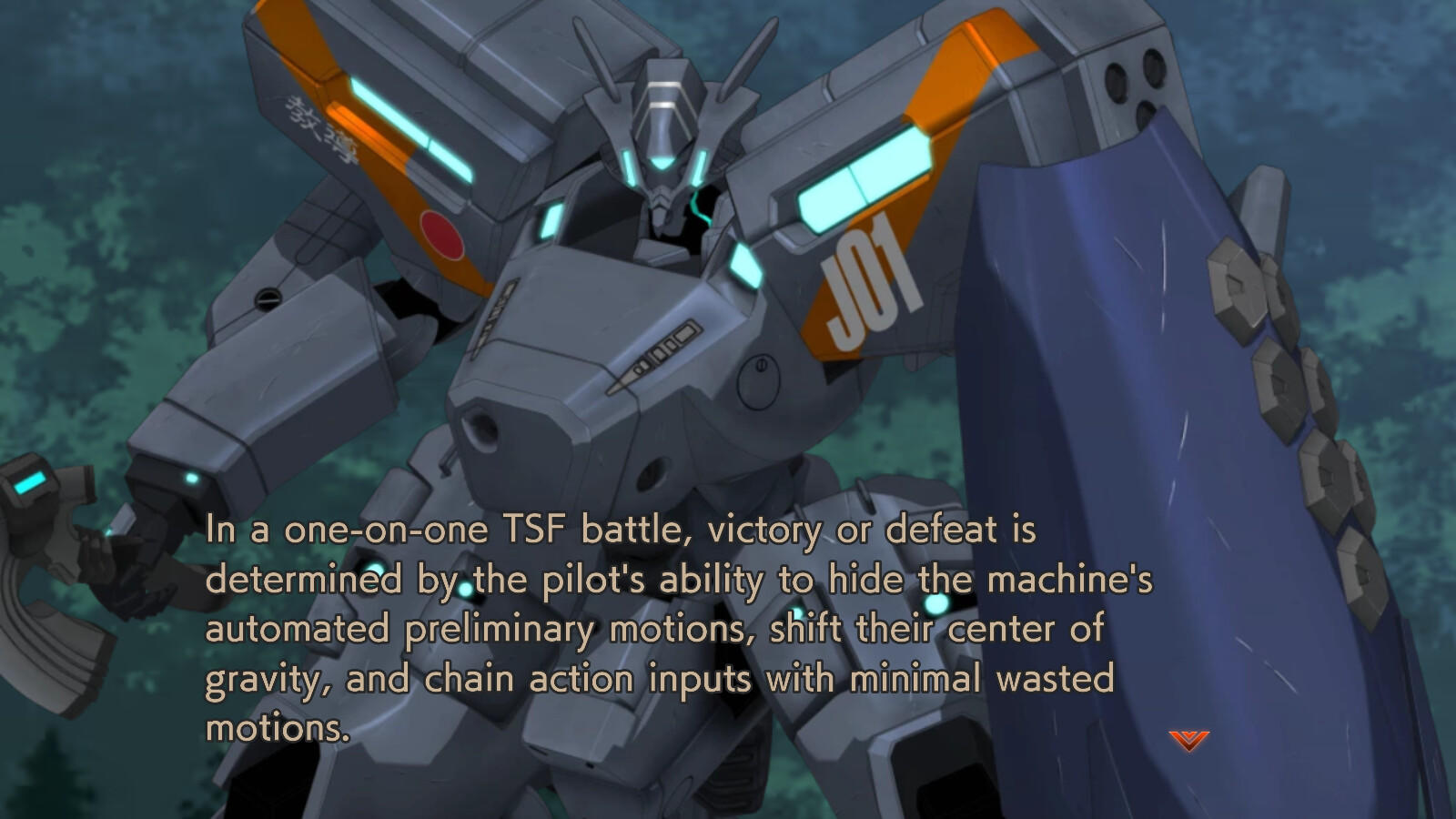 Screenshot of The Imperial Capital Burns - Muv-Luv Alternative Total Eclipse