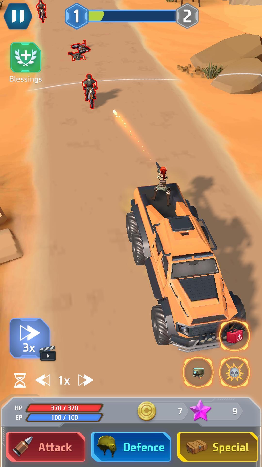 Screenshot 1 of Infinity Chase: Cuộc chiến ô tô nhàn rỗi 0.0.22