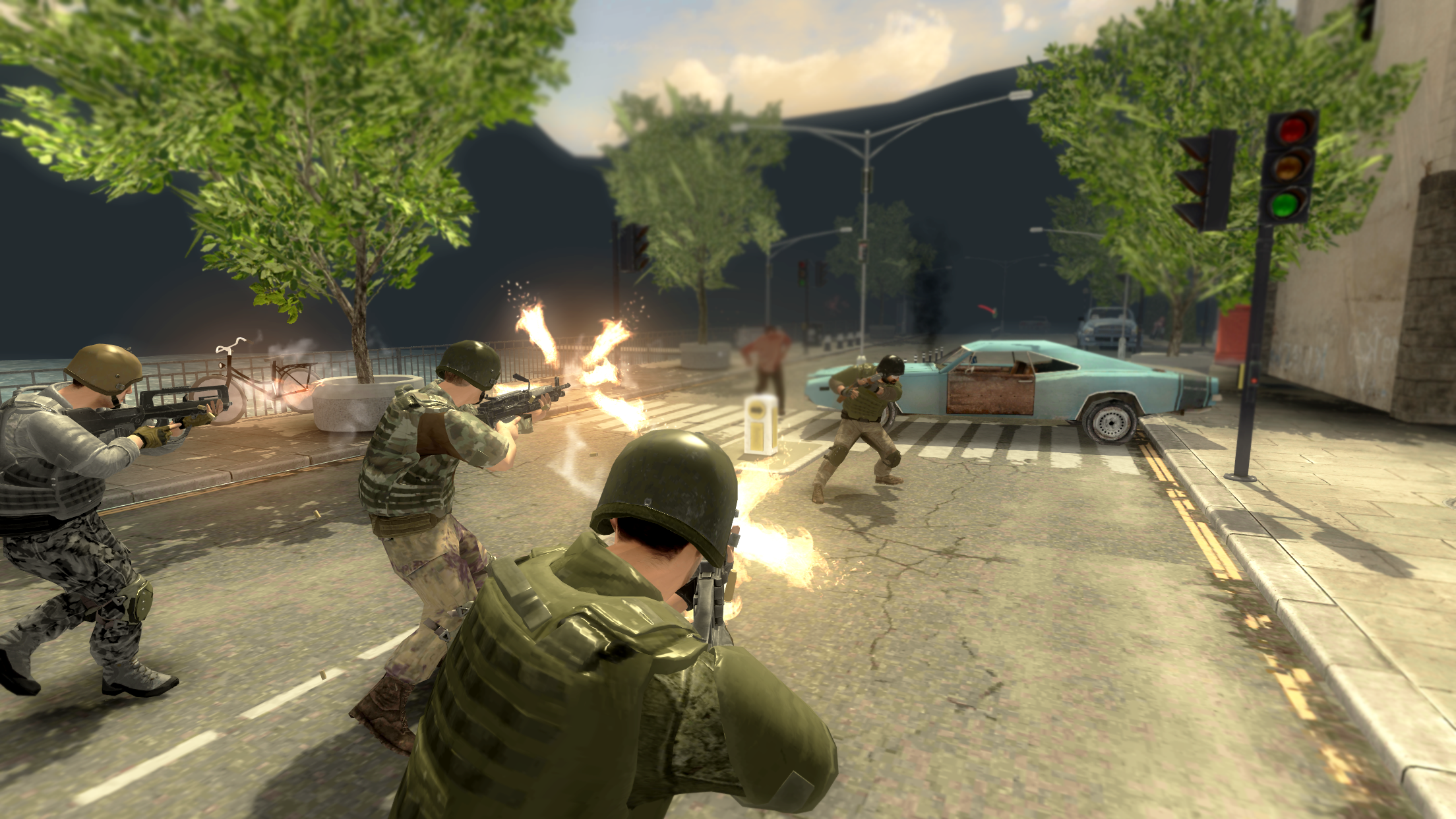 TOTAL ASSAULT: Zombie Massacre Game Screenshot