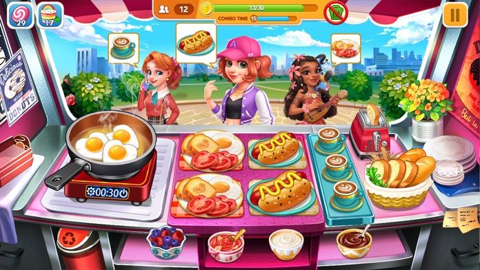 Cooking Frenzy® Crazy Chef 게임 스크린 샷