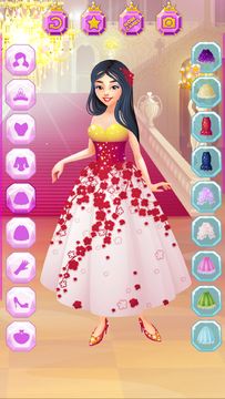 Cinderella Dress Up Girl Games ภาพหน้าจอเกม