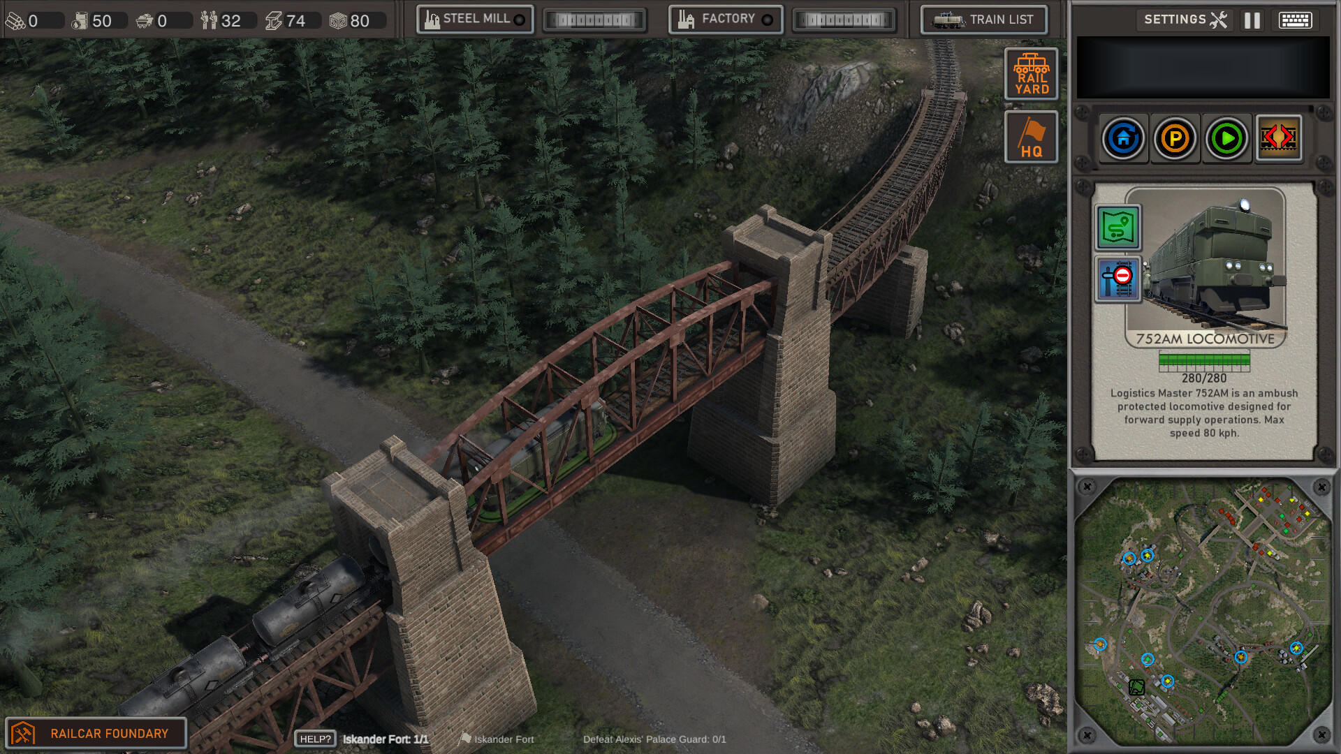 Steel Republic Rail Defender 게임 스크린 샷