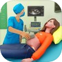 Icon of Pregnant Mom Happy Family Game