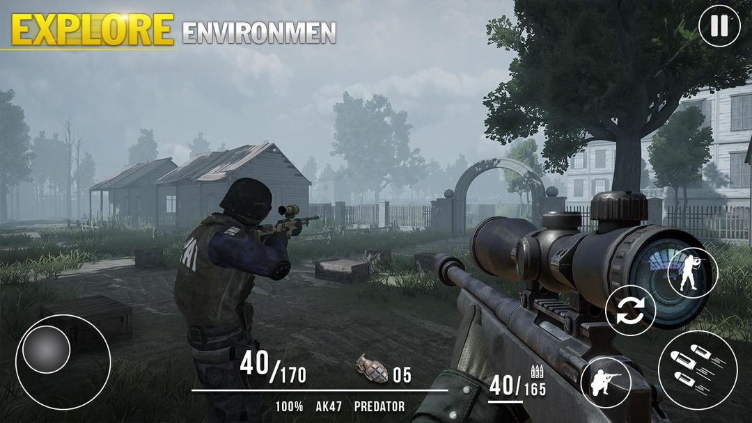 Sniper Mode:Gun Shooting Games ภาพหน้าจอเกม