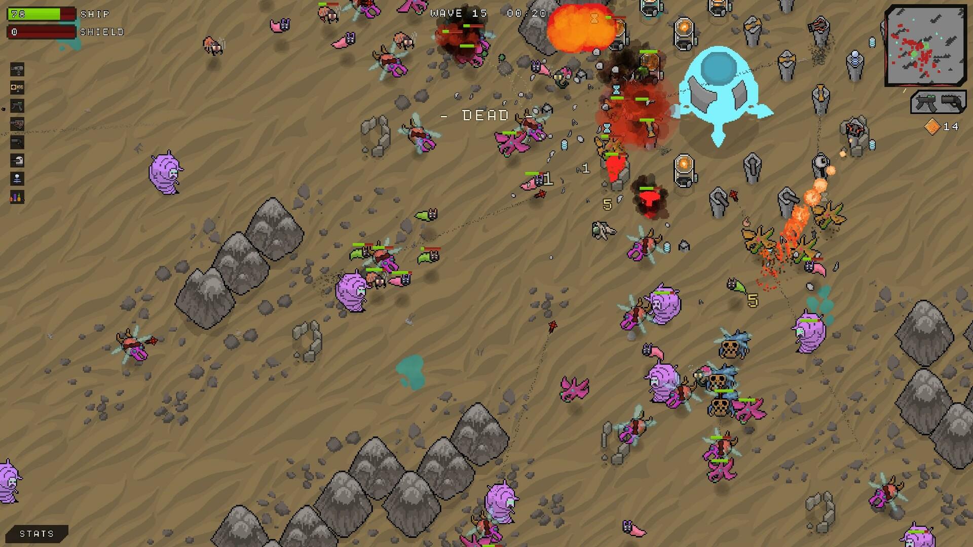Screenshot of Acid Planet