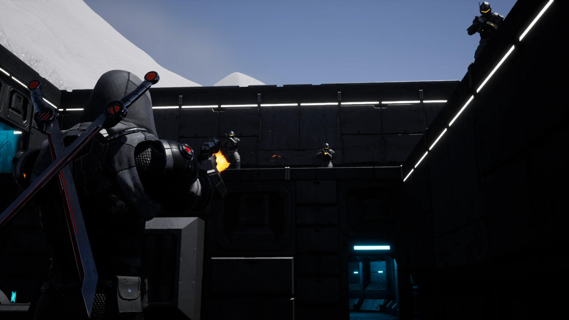 CYBER-ASSASSIN™ Game Screenshot