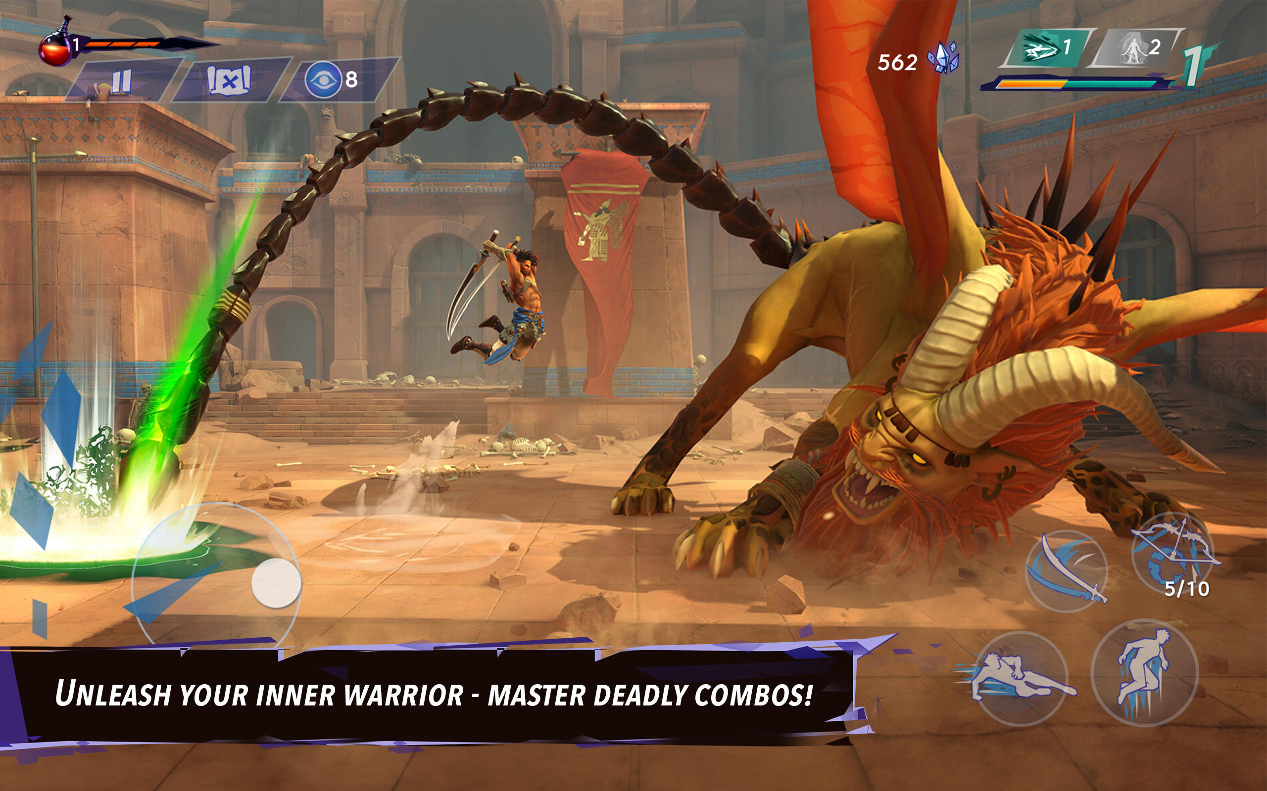 Prince of Persia: Lost Crown Game Screenshot