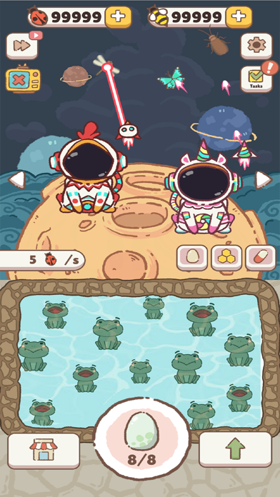 Screenshot of Frog Idle