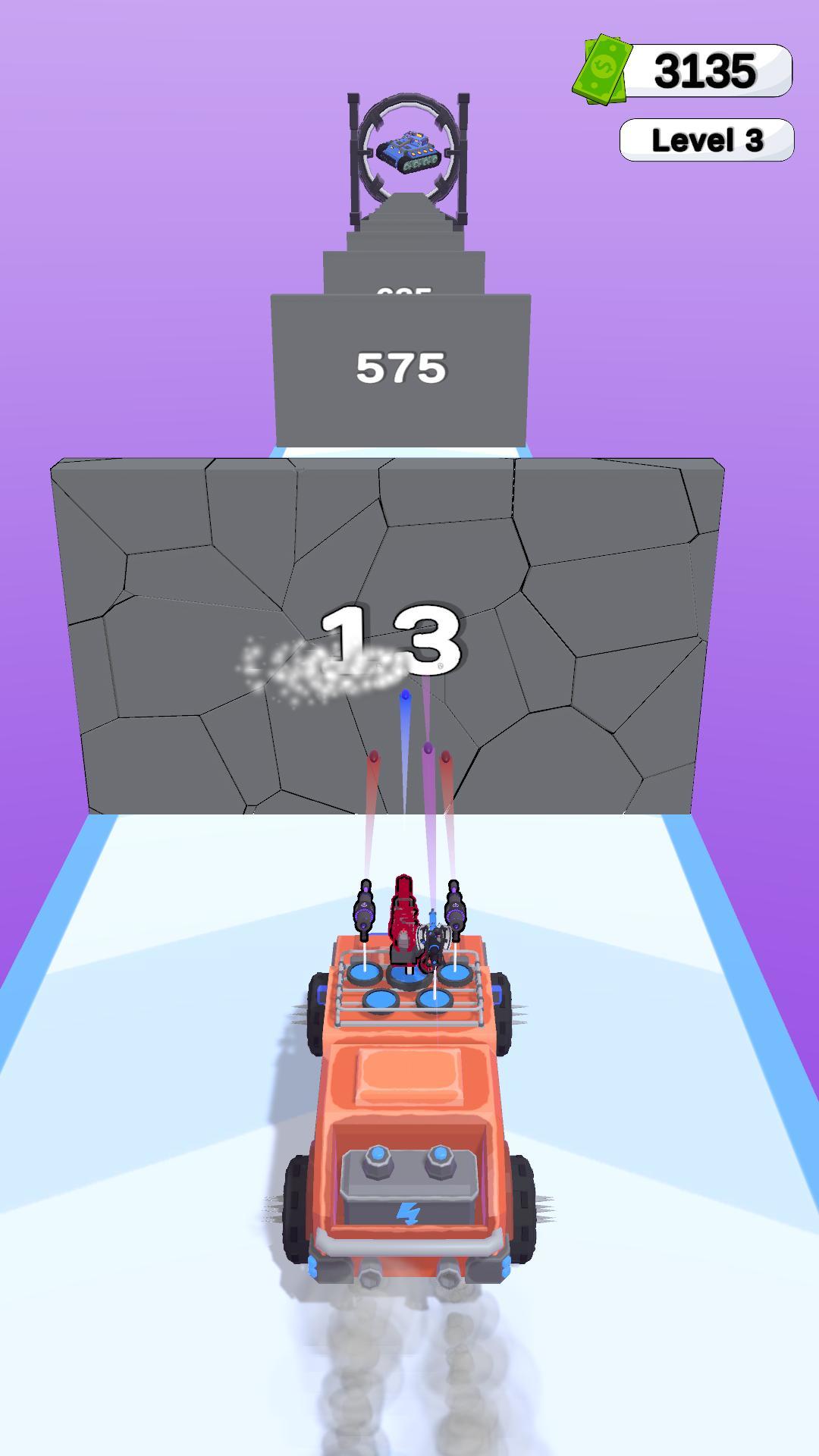 Скриншот игры Mad Car Run