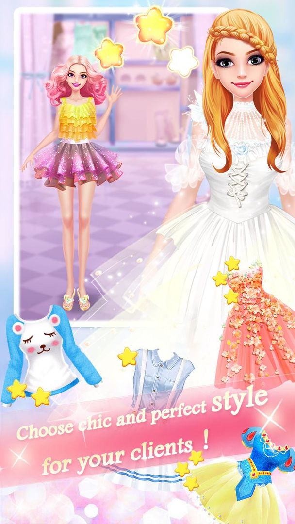 Fashion Shop - Girl Dress Up 게임 스크린 샷