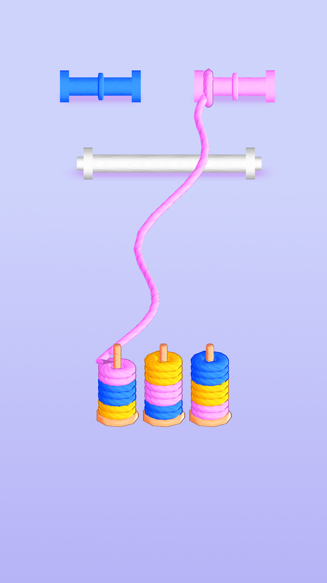 Rope Dash: Color Match Puzzle Game Screenshot