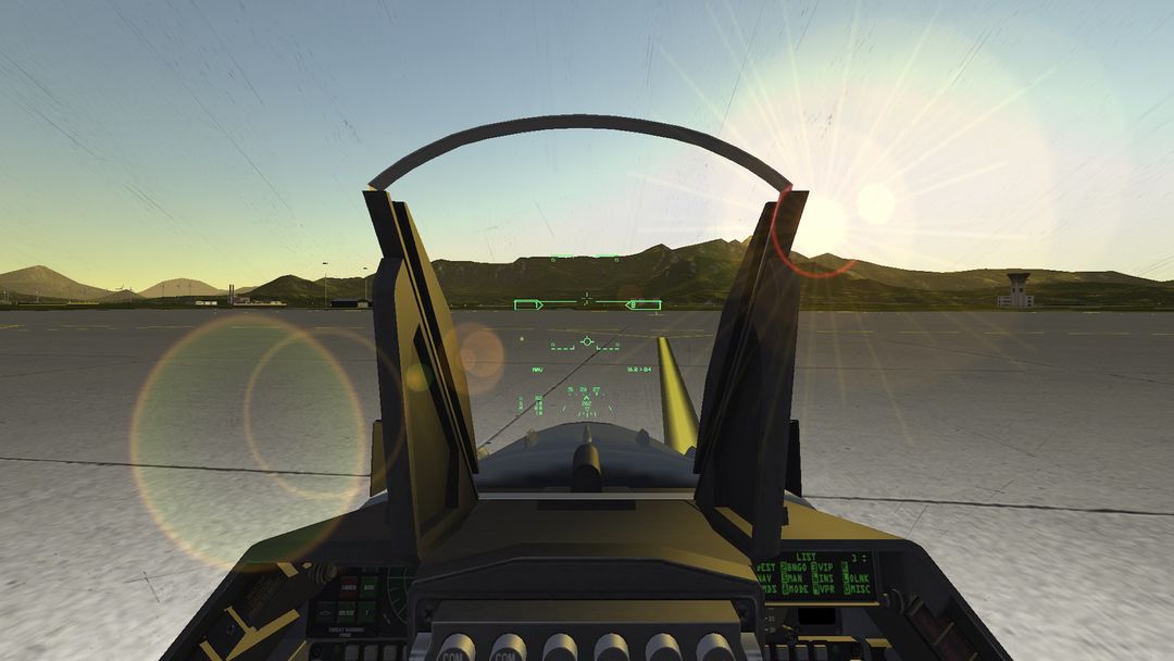 Screenshot of Armed Air Forces - Flight Sim