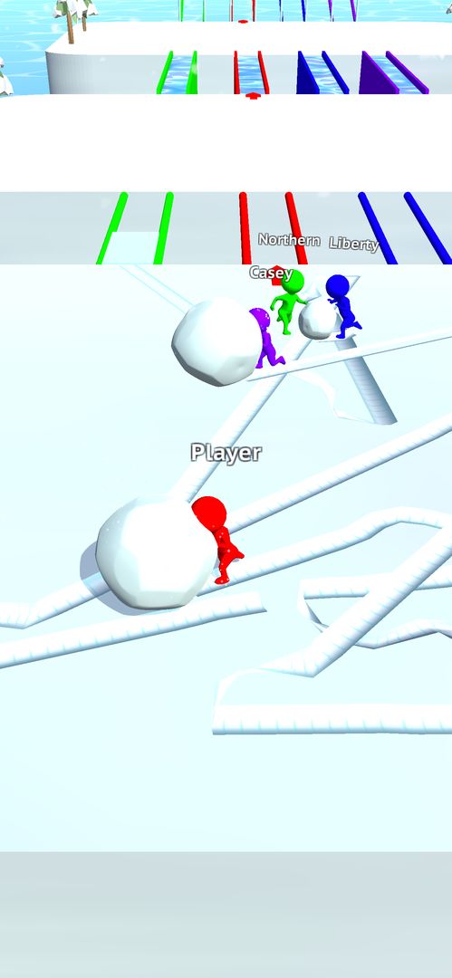 Screenshot of Snow Race!!