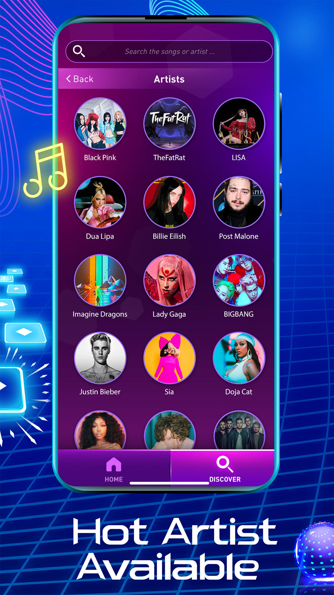 Tiles Hop Music & Ball Game Game Screenshot