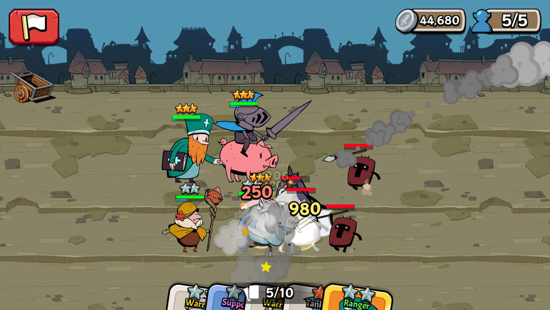 Kingdom Tactics ภาพหน้าจอเกม