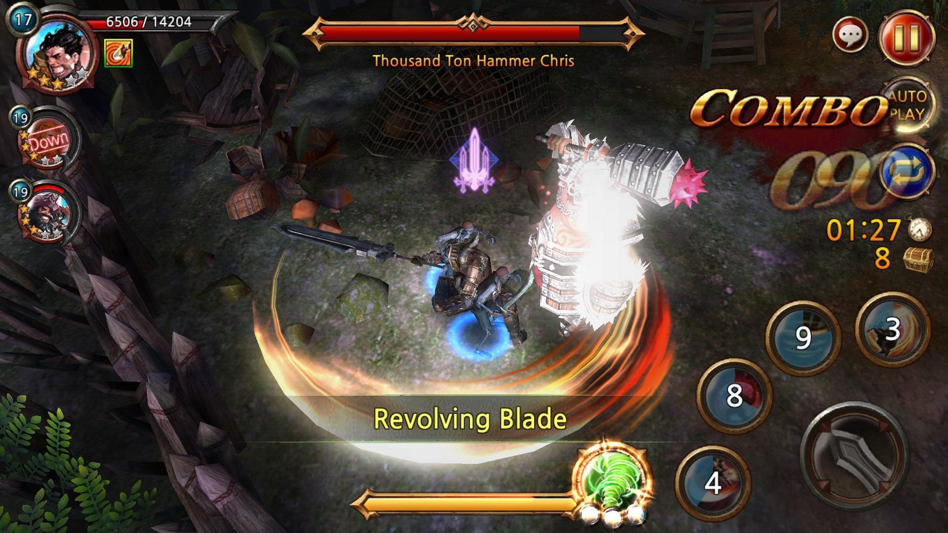 Team Guardian : legend of 23 heroes Game Screenshot