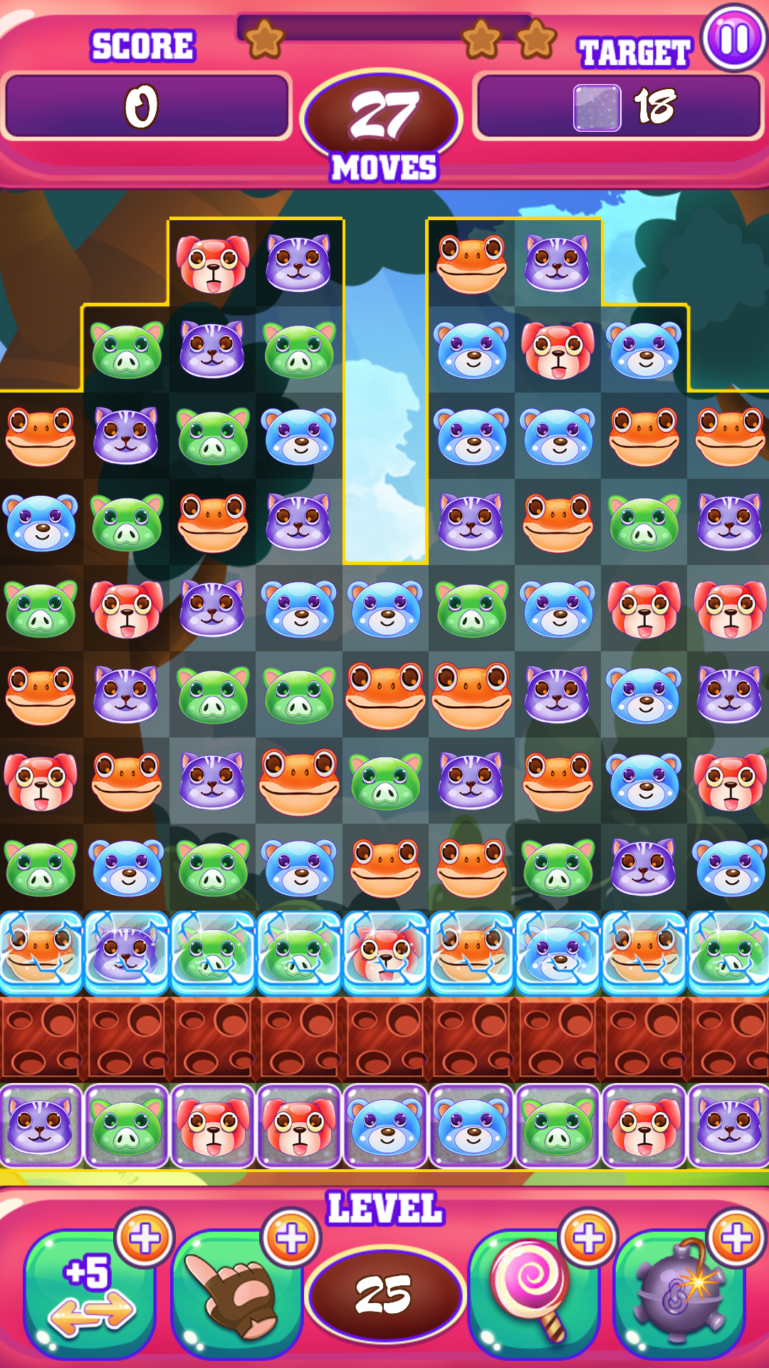 Land of Gardens: Match 3 Game Screenshot