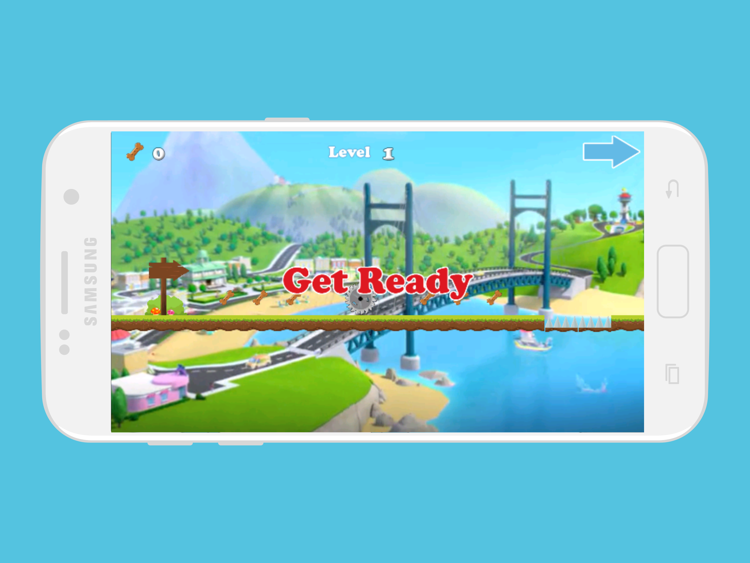 Captura de Tela do Jogo Pow Puppy Adventure: Patrol Mission