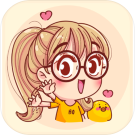 Cute girls cartoon pictures APK for Android Download