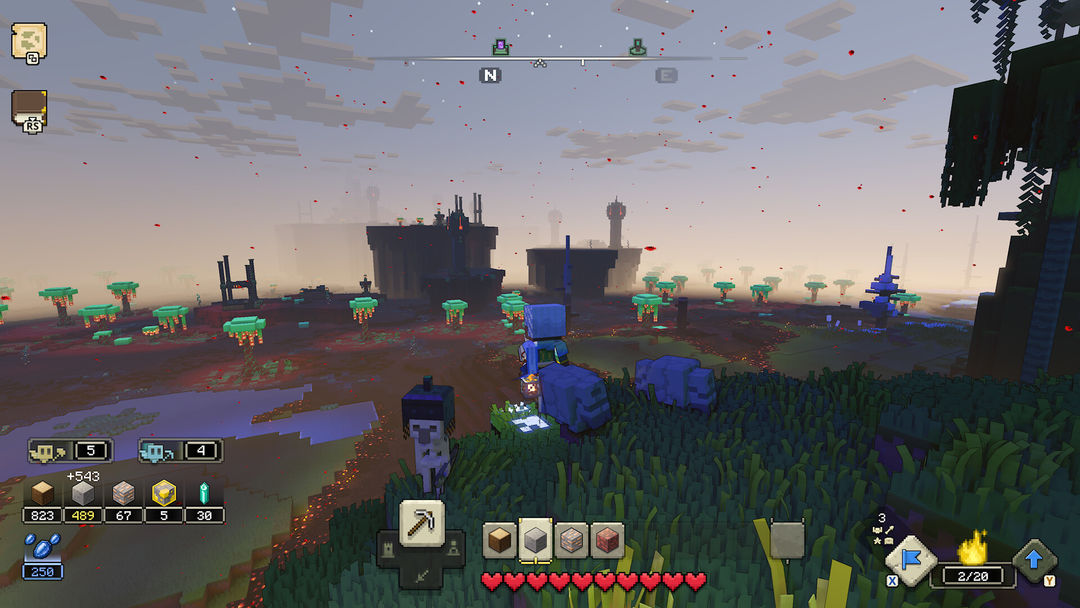 Screenshot of Minecraft Legends