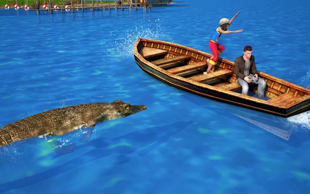 Crocodile Attack 2016 게임 스크린 샷