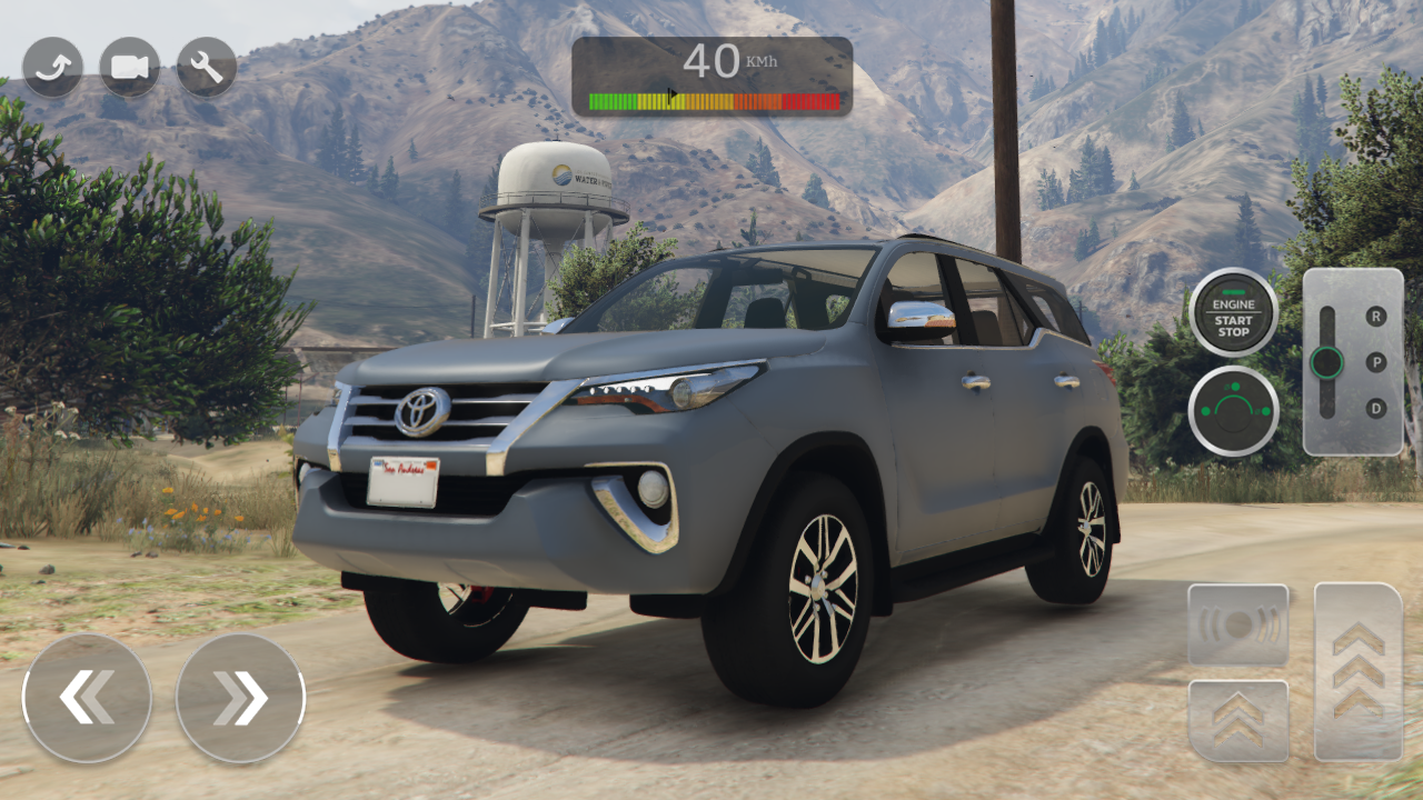 Fortuner Racing Pro Toyota SUV Game Screenshot
