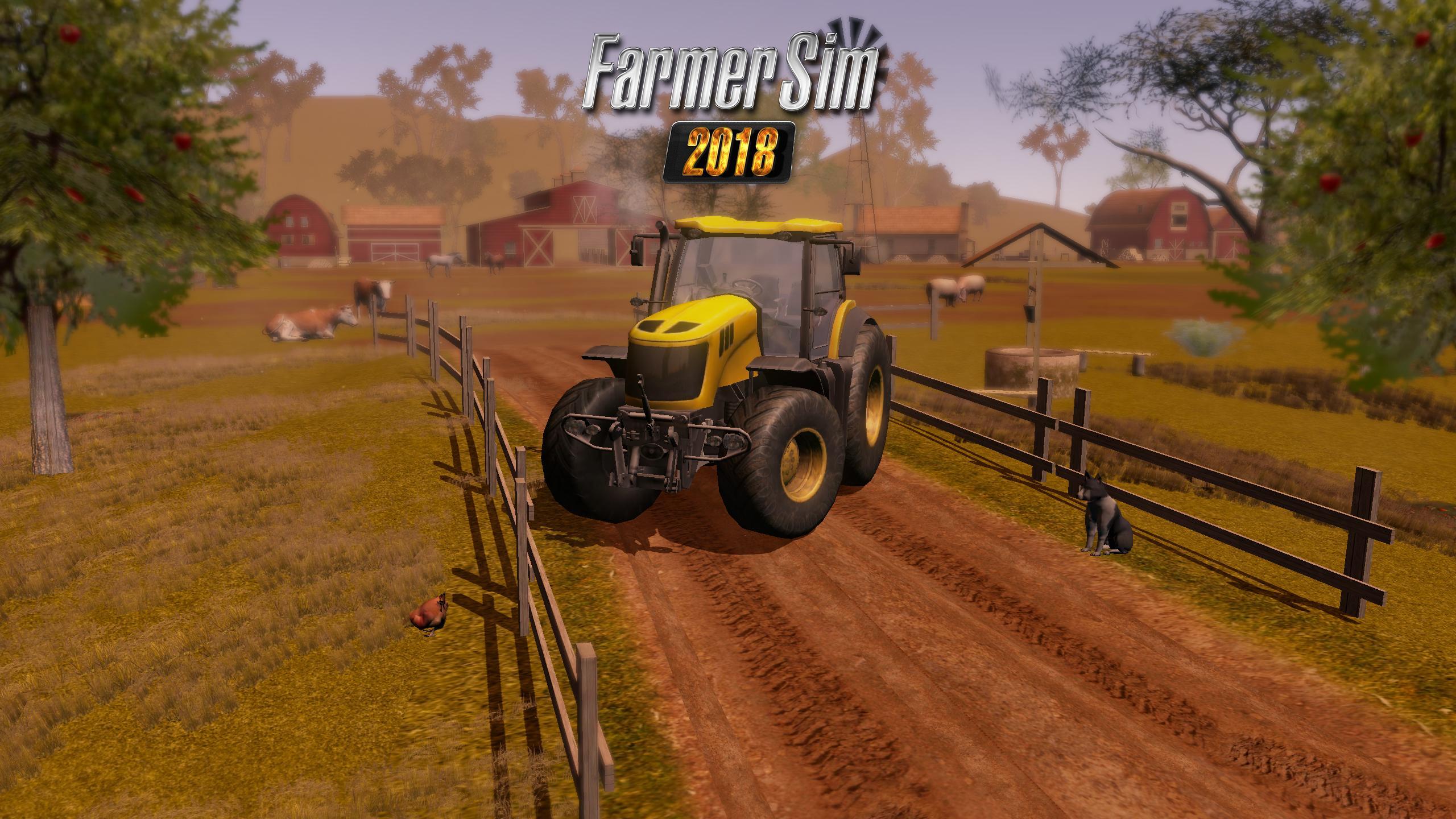Screenshot 1 of granjero sim 2018 